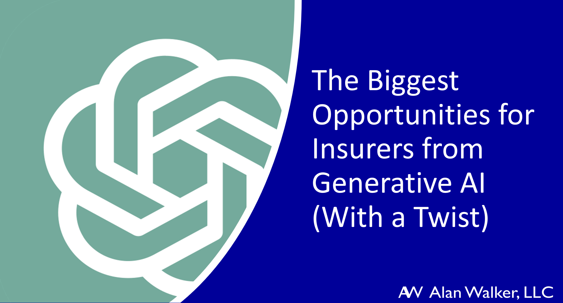 GenAI Opportunities for Insurers Point of View by Alan Walker