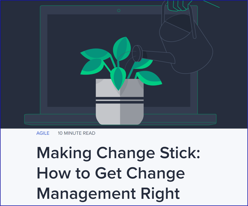 Overview of Change Management by Alan Walker