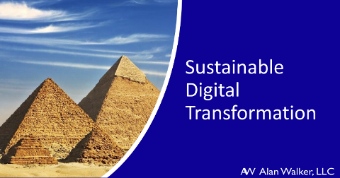 Sustainable Digital Transformation Point of View by Alan Walker